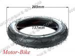 ГУМА ВЪНШНА 8x1 1/4 (33-137 mm) Zike Q-203-005 2PR ЗА ЕЛЕКТРИЧЕСКИ ТРОТИНЕТКИ-3